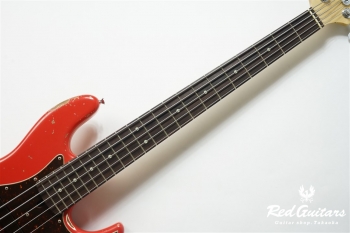  XJ-1T 5st Fiesta Red (Lacquer) Heavy Aged/Alder/R #2386